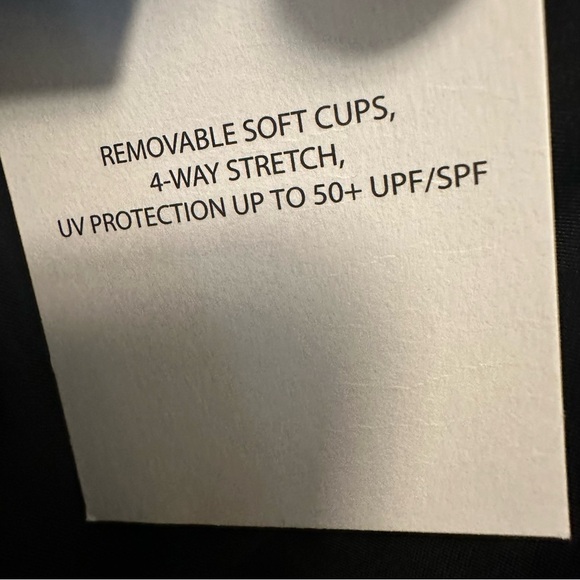 NWT DKNY Black One Piece Swimsuit reg $139 size XXL - Picture 6 of 9